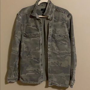 Zara (Medium) Casual Camo Jacket